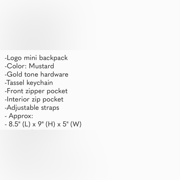 Steve Madden Mini Backpack - Picture 4 of 4